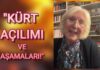 106-KÜRT AÇILIMI ve “DÖRT PARÇALI KÜRDİSTAN”!